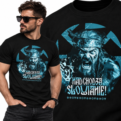 KOSZULKA  SŁOWIAŃSKA MNADCHODZĄ SŁOWIANIE